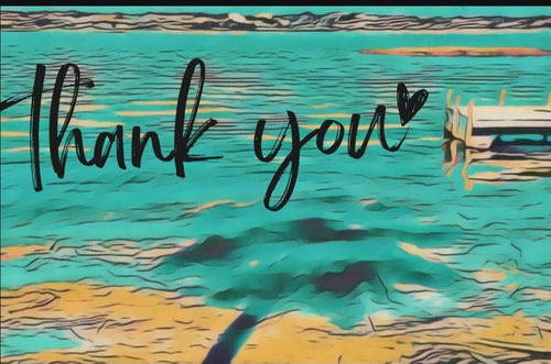 Thank You Cards- Florida Tides Collection